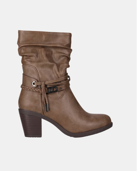 Botas Mulher CHIKA 10 Taupe KURAZO 41