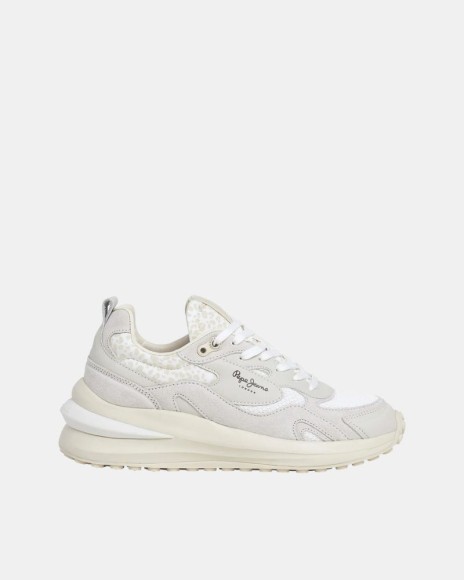 Zapatillas Bajas Mujer PEPE JEANS Blanco PLS600012 WINSLOW ONE W