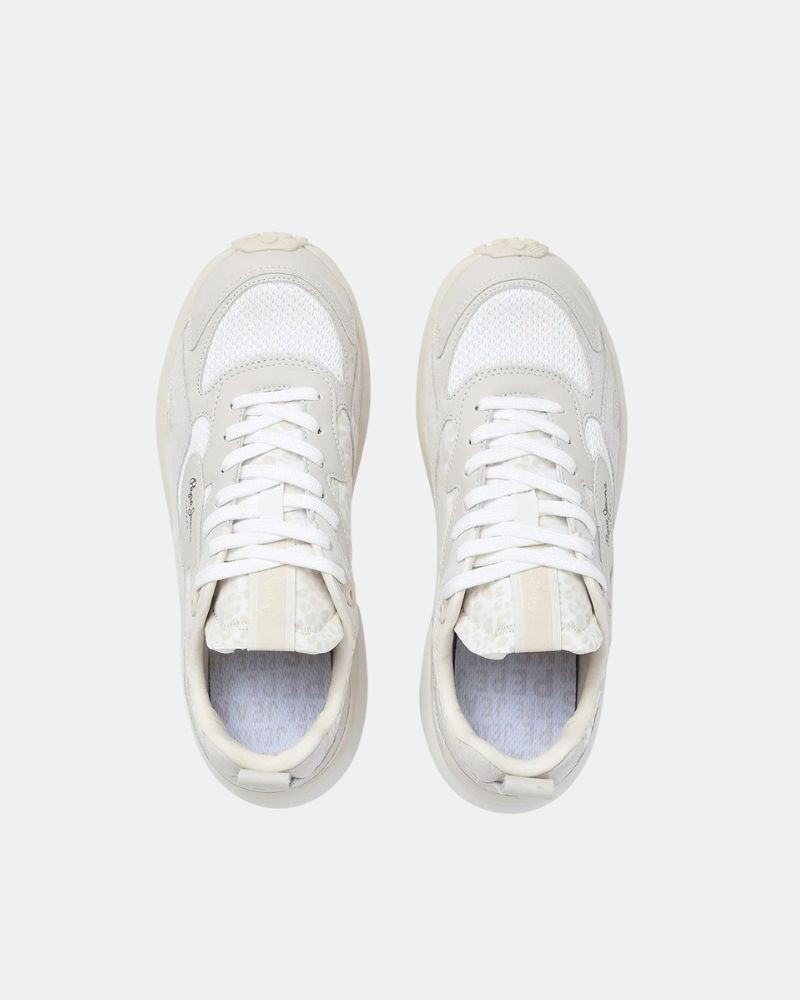 Sapatilhas Baixas Mulher PEPE JEANS Branco PLS600012 WINSLOW ONE W
