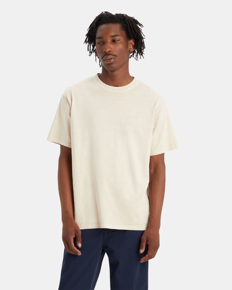  Camisetas Manga corta Hombre LEVIS Beige A0637 0093 RED TAB VINTAGE TEE