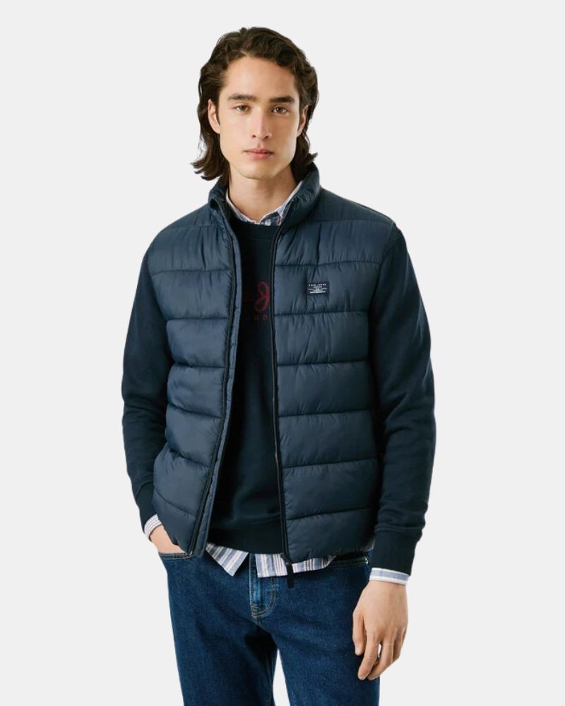 Casaco Homem PEPE JEANS Azul PM4027189 PUFFER
