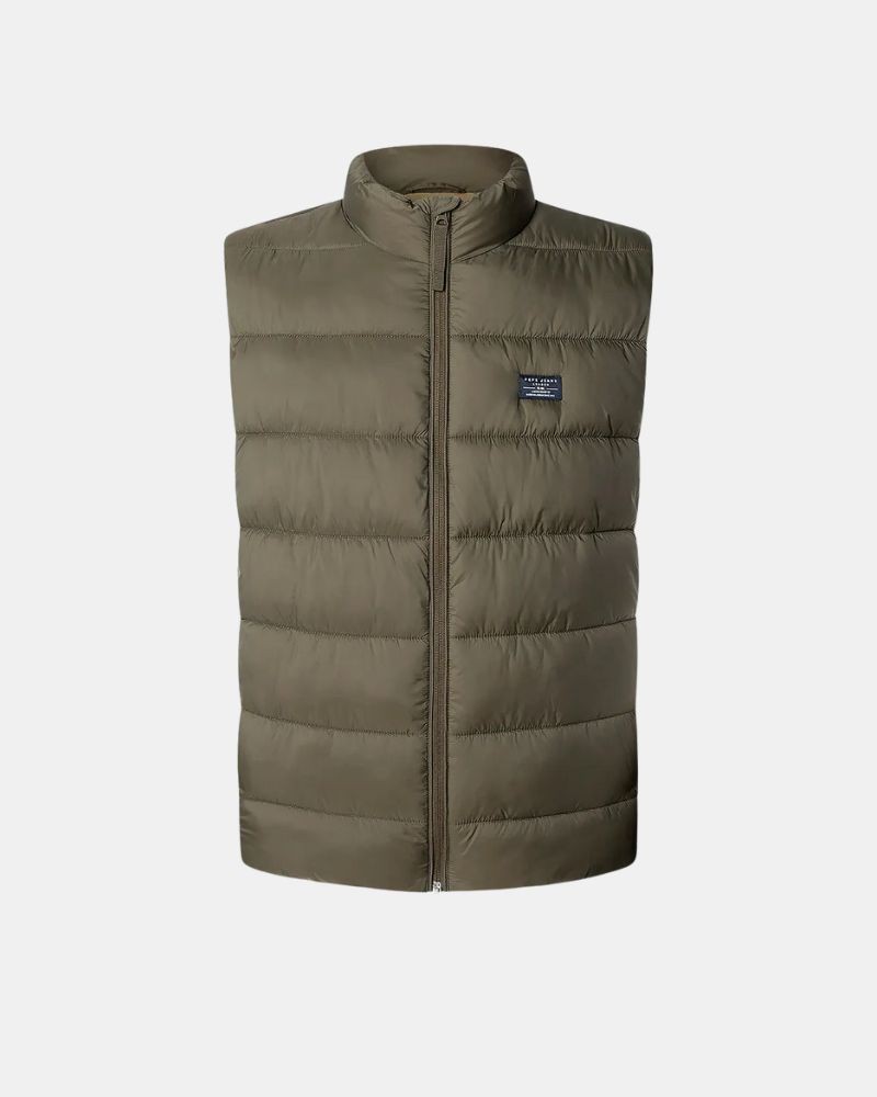 Casacos Manga Curta Homem PEPE JEANS Verde PM4027188 PUFFER