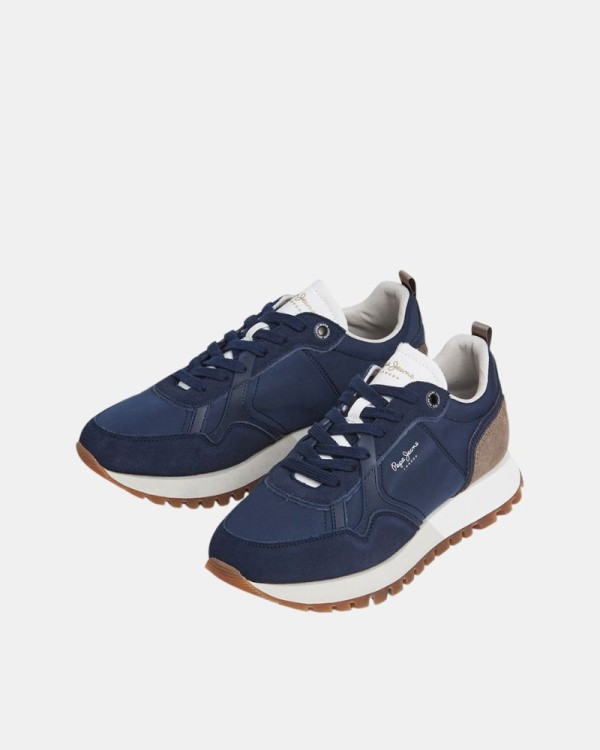 Zapatillas Bajas Hombre PEPE JEANS Azul PMS400006 ARI CLUB M