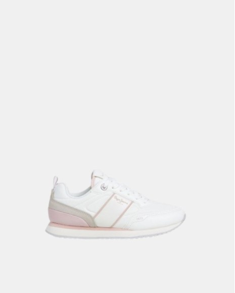 Sapatilhas Baixas Infantil PEPE JEANS Branco PGS400001 DUBLIN FAME G
