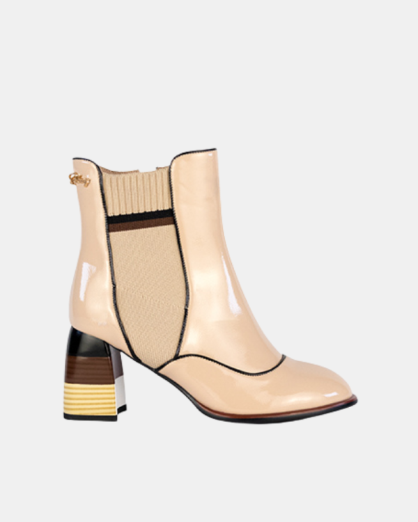  Botines Mujer RockAway Beige 84563