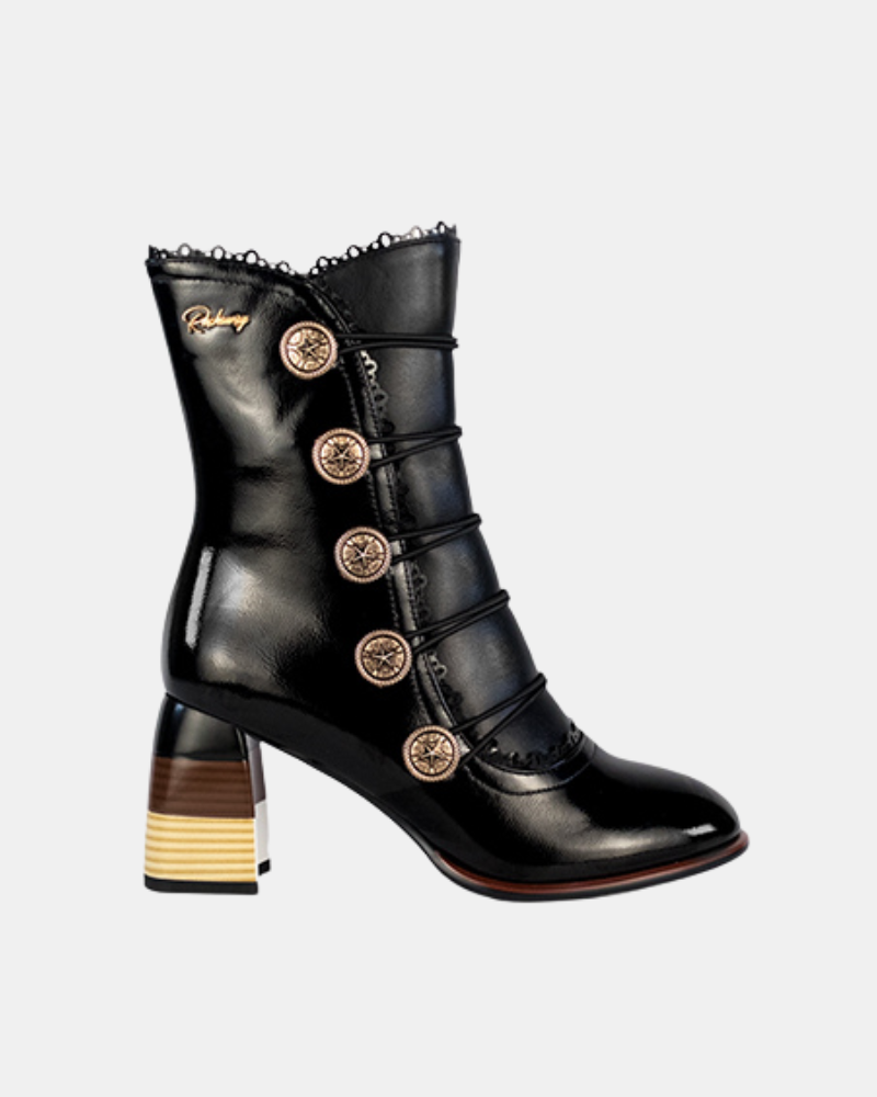 Botins Mulher RockAway Negro 84556