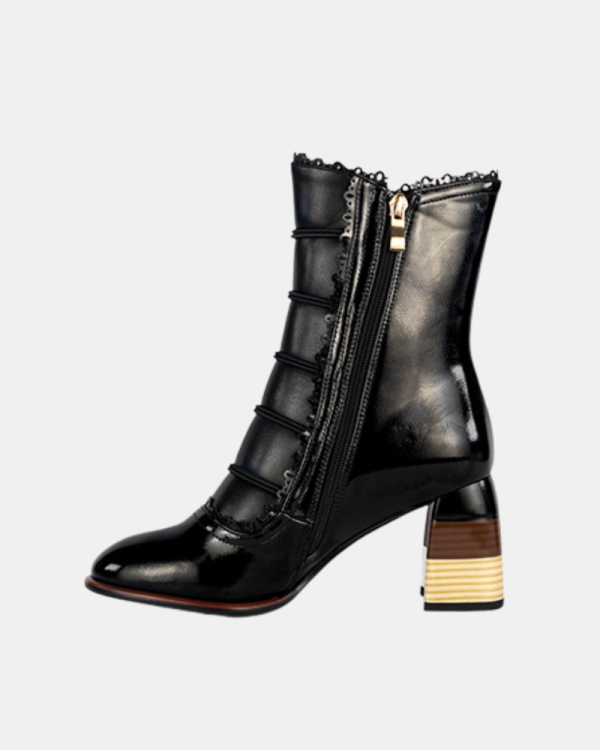 Botins Mulher RockAway Negro 84556