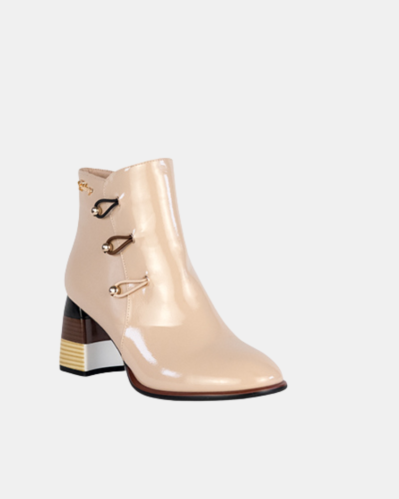  Botines Mujer RockAway Beige 84558