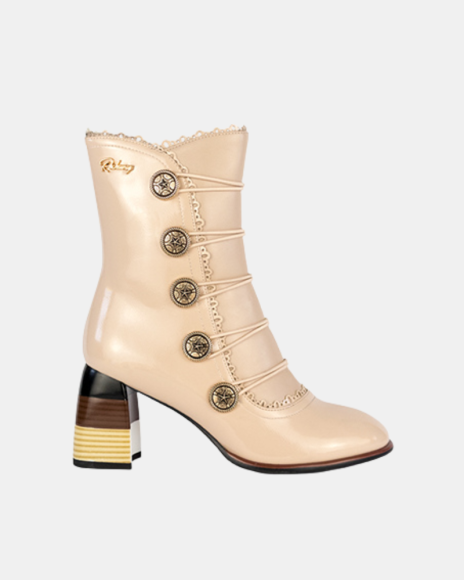  Botines Mujer RockAway Beige 84556