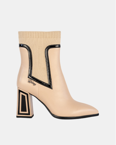  Botines Mujer RockAway Beige 84577