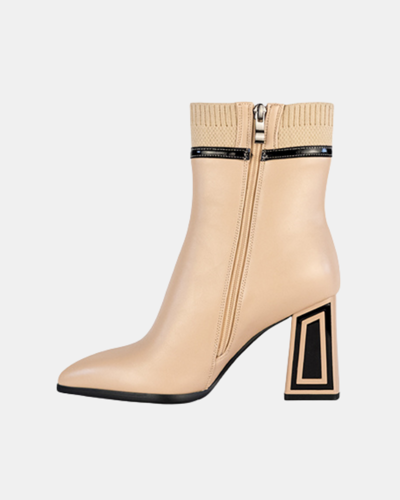 Botines Mujer RockAway Beige 84577