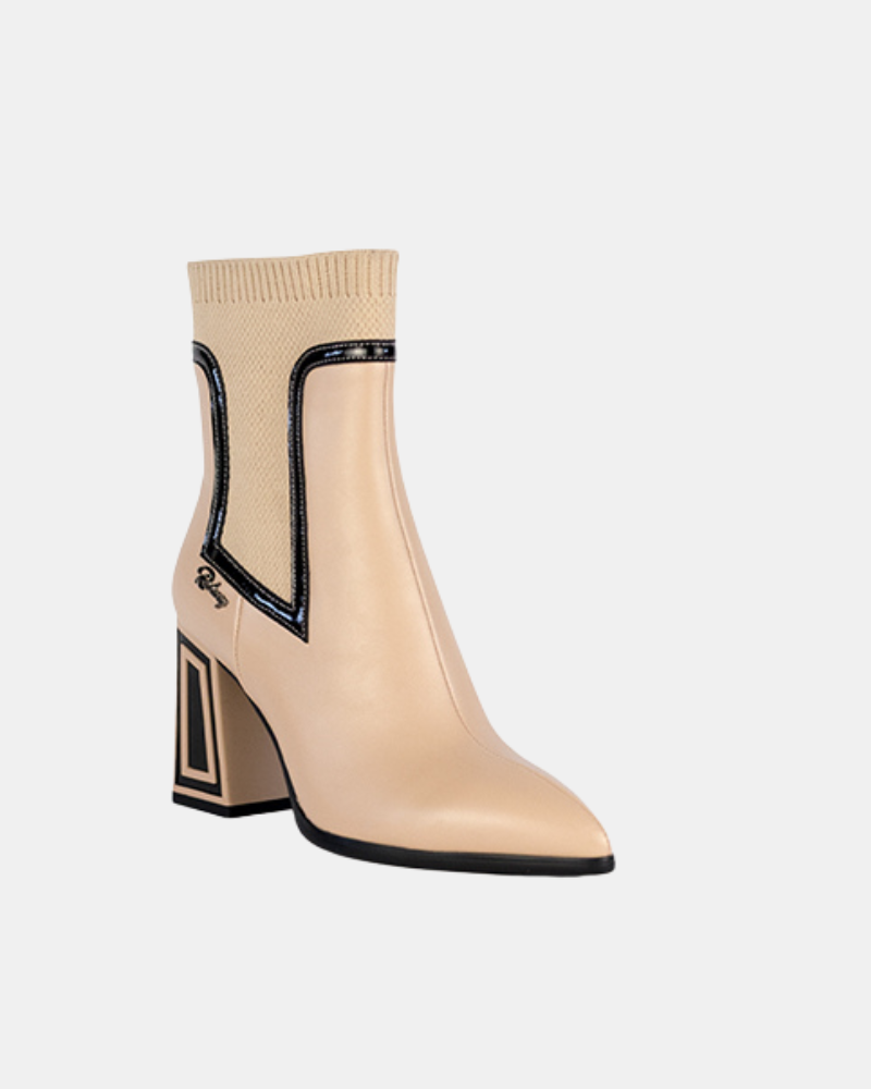  Botines Mujer RockAway Beige 84577