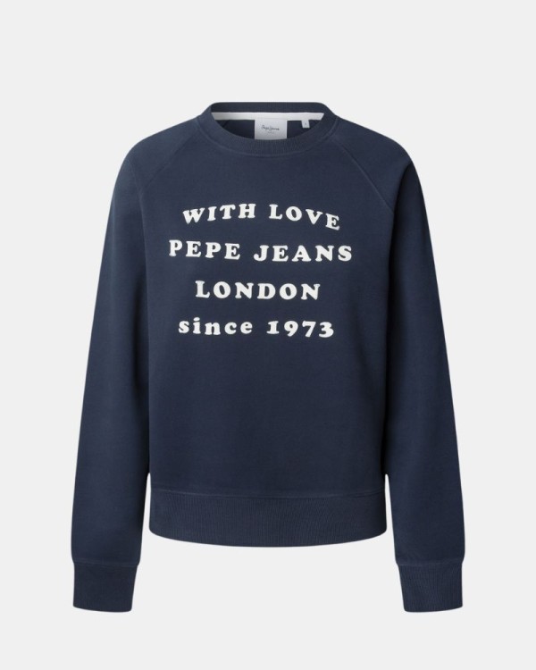 T-shirt Manga Comprida Mulher PEPE JEANS Azul PL5800011 BEL