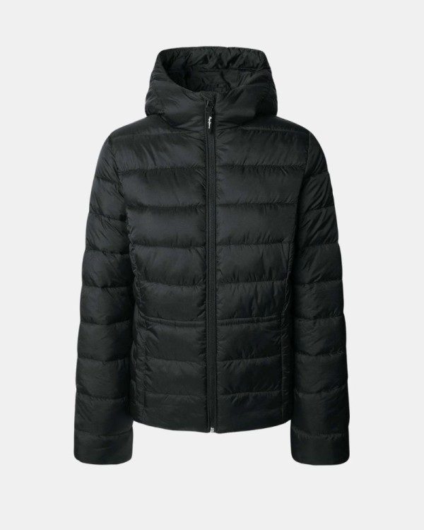 Casacos Manga comprida Mulher PEPE JEANS Preto PL4024378 SALLY SHORT