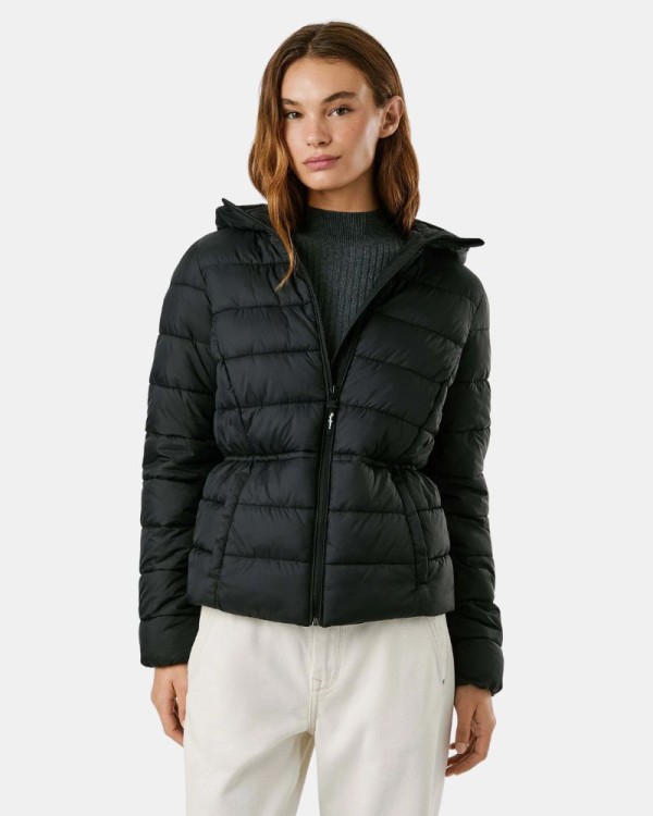 Casacos Manga comprida Mulher PEPE JEANS Preto PL4024378 SALLY SHORT