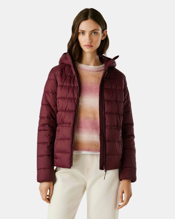 Casacos Manga comprida Mulher PEPE JEANS Vermelho PL4024378 SALLY SHORT