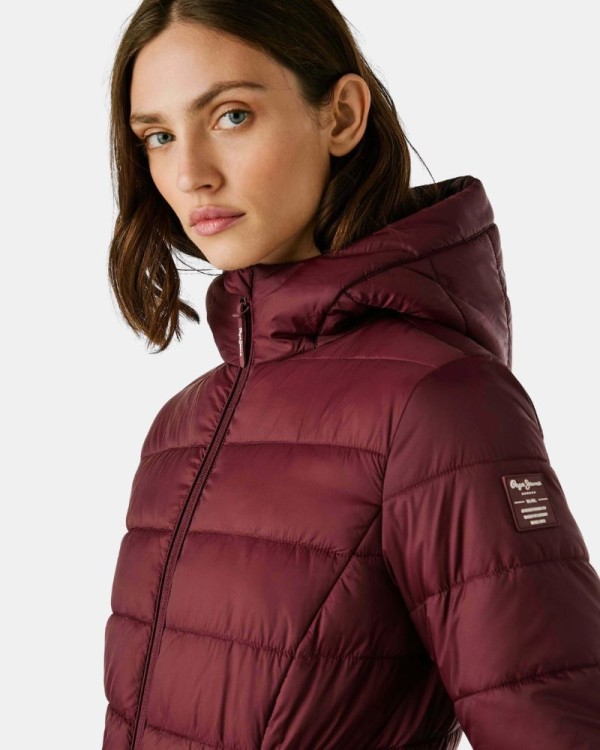 Casacos Manga comprida Mulher PEPE JEANS Vermelho PL4024378 SALLY SHORT