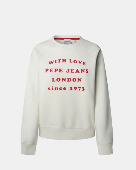 T-shirt Manga comprida Mulher PEPE JEANS Branco PL5800011 BEL