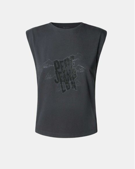 T-shirts Top Mulher PEPE JEANS Cinza PL5000022 BERIA