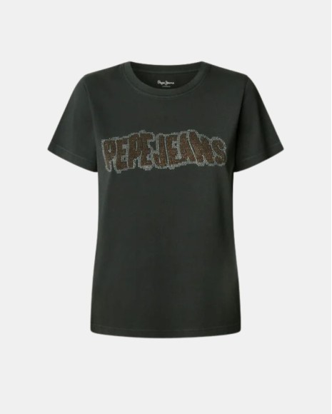 T-shirts Manga curta Mulher PEPE JEANS Cinza PL5000052 BERI