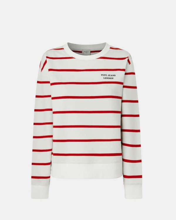  Jersey Manga larga Mujer PEPE JEANS Rojo PL5800020 BIENNA