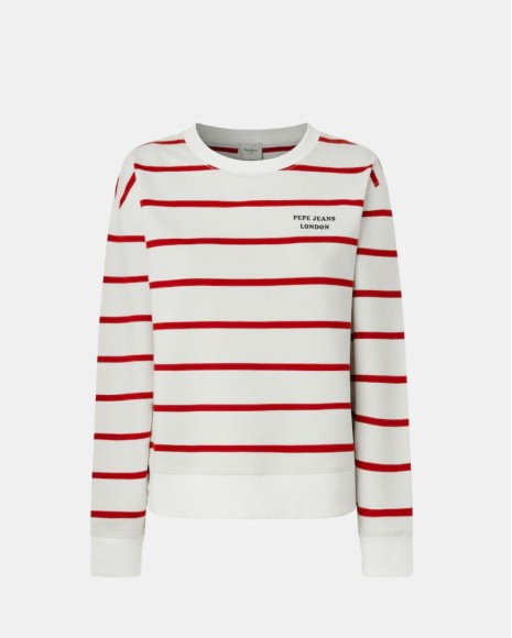  Jersey Manga larga Mujer PEPE JEANS Rojo PL5800020 BIENNA