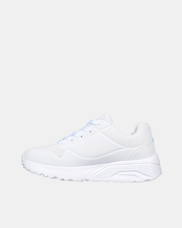 Sapatilhas Infantil SKECHERS Branco 314064L JGOLDCROWN UNO LIT SPREAD THE LOVE