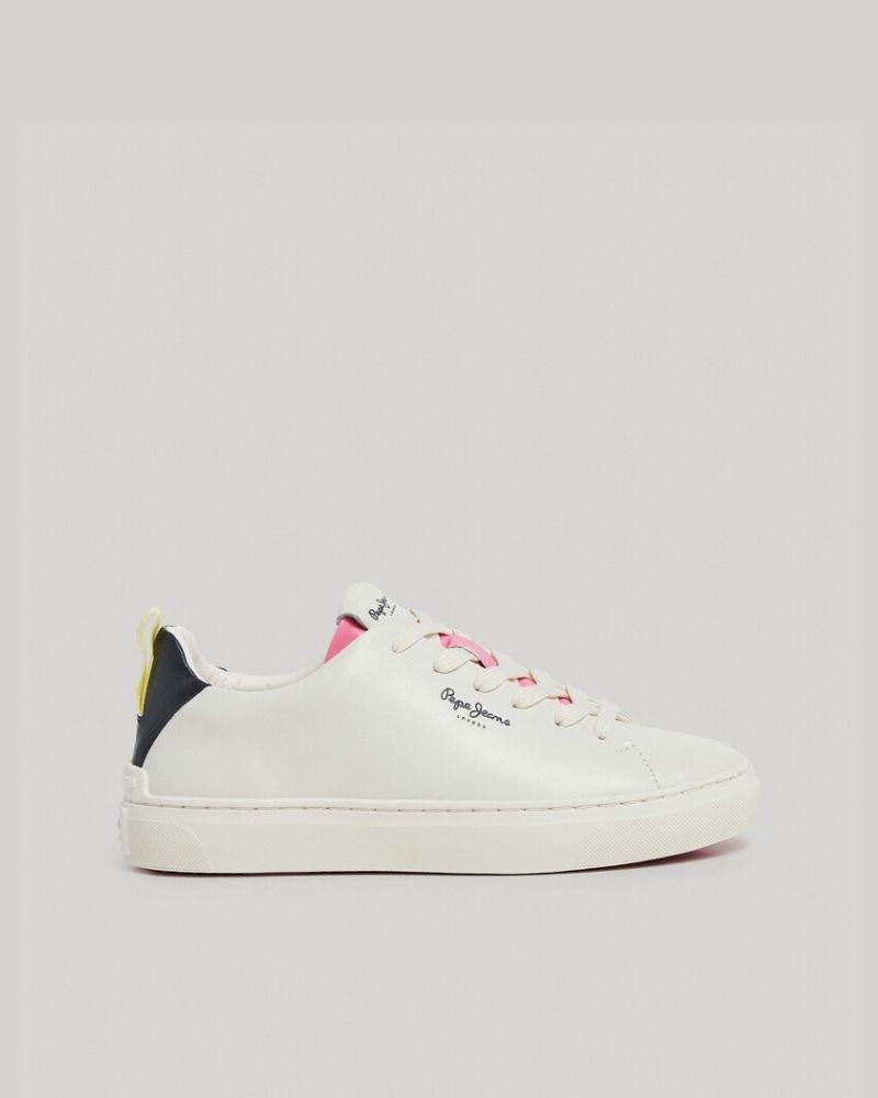 Sapatilhas Mulher PEPE JEANS Branco PLS00005 CAMDEN ACTION W