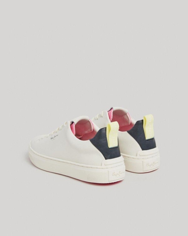 Sapatilhas Mulher PEPE JEANS Branco PLS00005 CAMDEN ACTION W