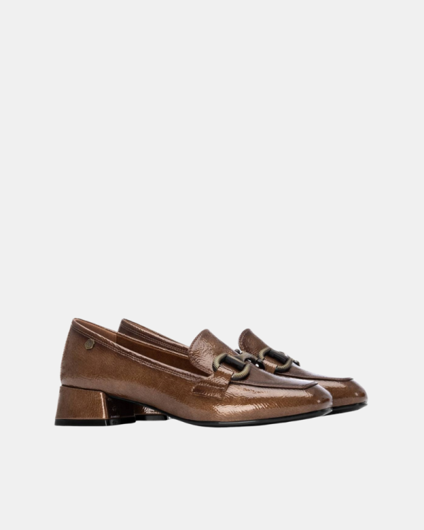  Zapatos Mocasines Mujer CARMELA Taupe 162539