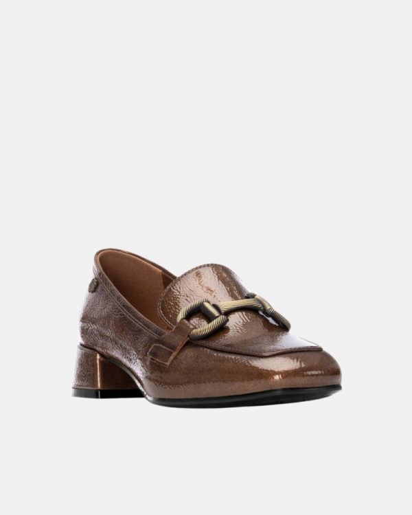  Zapatos Mocasines Mujer CARMELA Taupe 162539