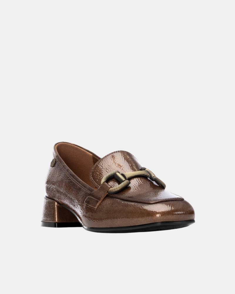  Zapatos Mocasines Mujer CARMELA Taupe 162539