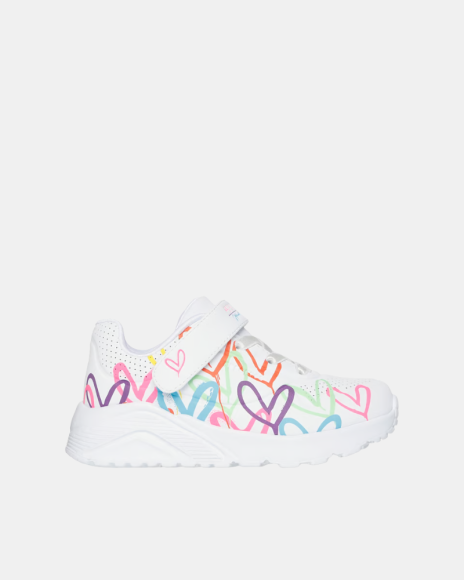  Zapatillas Infantil SKECHERS Blanco 314078N UNO LITE LOVE LEVITATE