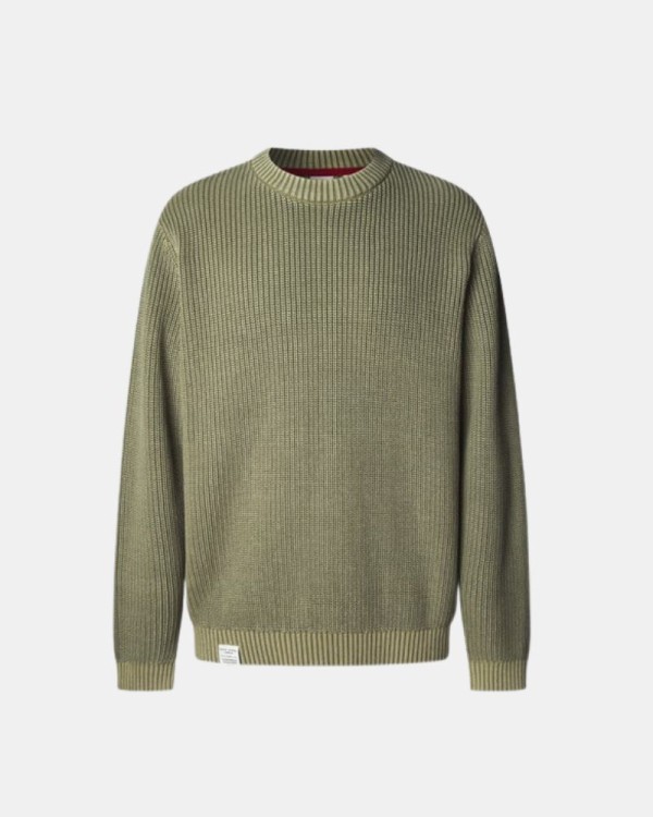  Jersey Manga larga Hombre PEPE JEANS Verde PM7000022 PARKER CREW