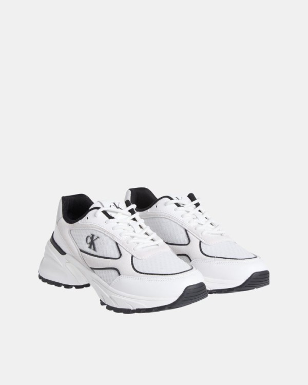 Sapatilhas Baixas Homem CALVIN KLEIN Branco YM0YM01379