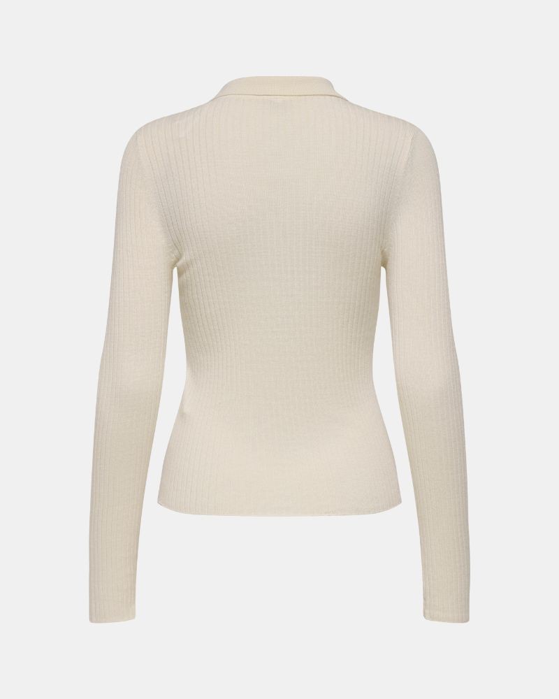  Camisetas Manga larga Mujer ONLY Beige 15360321 MILA