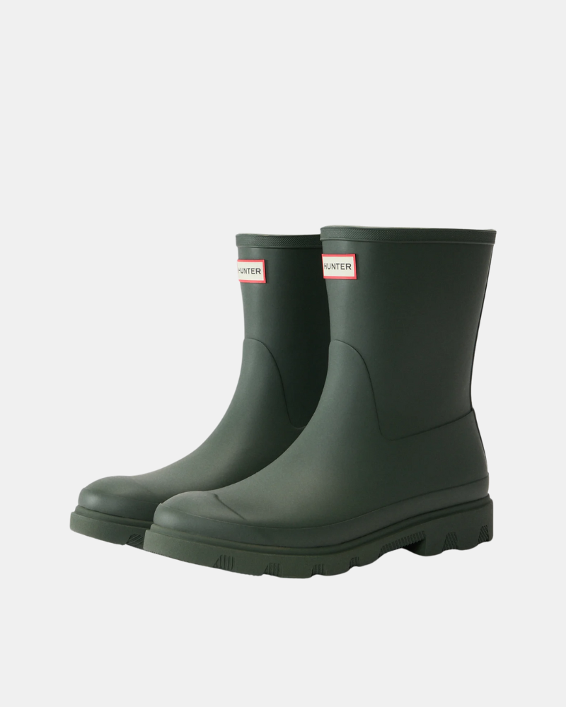 Botas Botas de água Mulher Hunter Verde HFRU0002251 DOWNPOUR SHORT