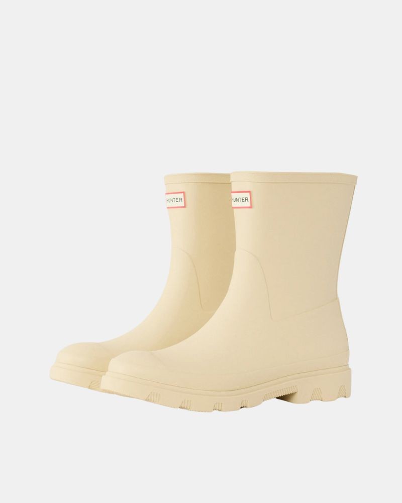 Botas Botas de água Mulher Hunter Beige HFRU0002251 DOWNPOUR SHORT