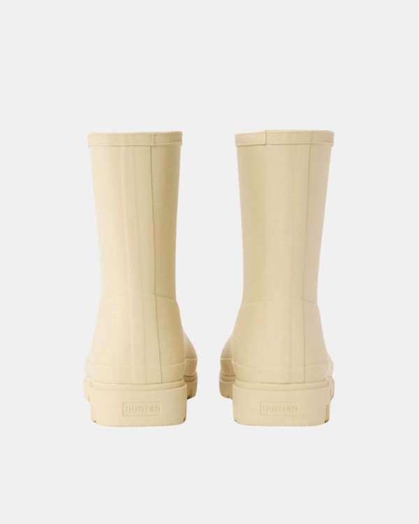 Botas Botas de água Mulher Hunter Beige HFRU0002251 DOWNPOUR SHORT