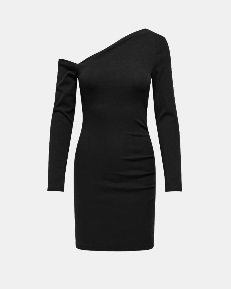 Vestidos  Fiesta Mujer ONLY Negro 15362133 VILLA