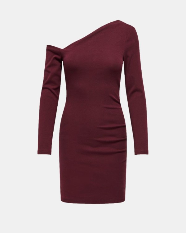 Vestidos de Festa Mulher ONLY Vermelho 15362133 VILLA