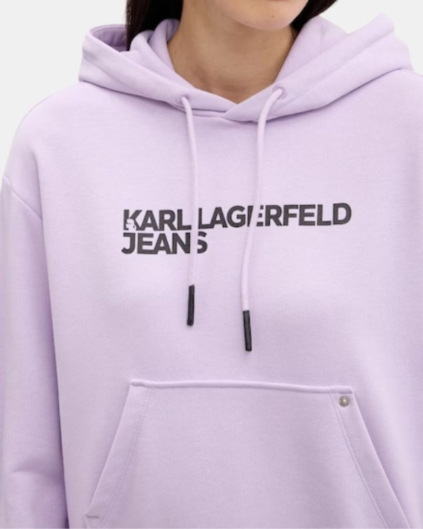  Sudaderas Manga larga Mujer Karl Lagerfeld Morado A2W20053
