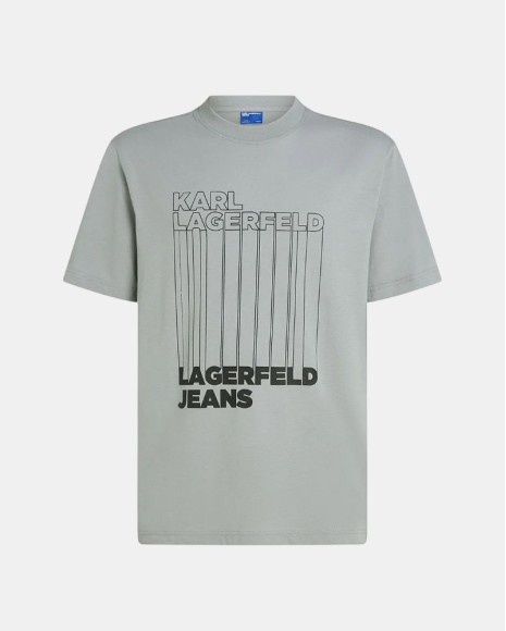  Camisetas Manga corta Hombre Karl Lagerfeld Gris A3M17002