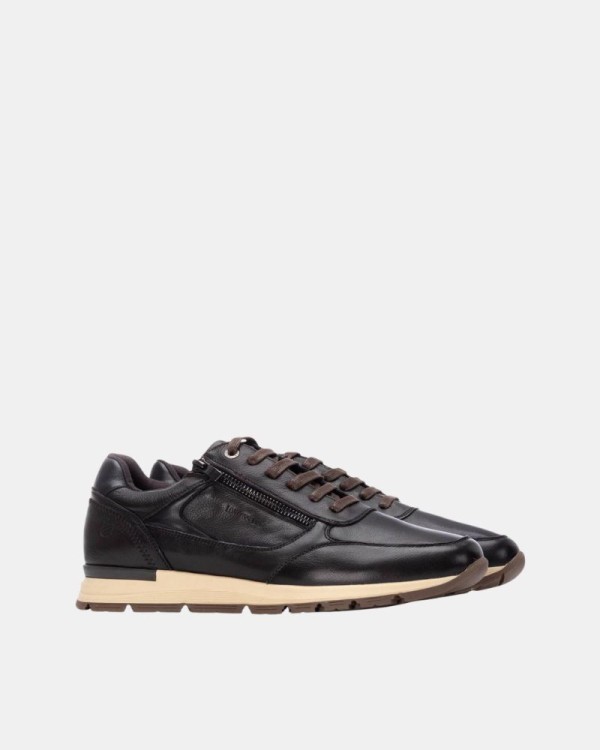 Zapatillas Bajas Hombre Marrón 162677