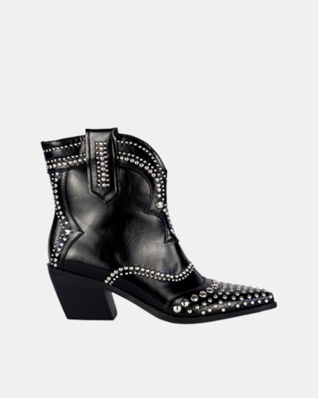 Botas Cowboy Baixas Mulher RockAway Negro 84542
