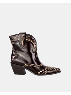 Botas Cowboy Baixas Mulher RockAway Marrom 84542
