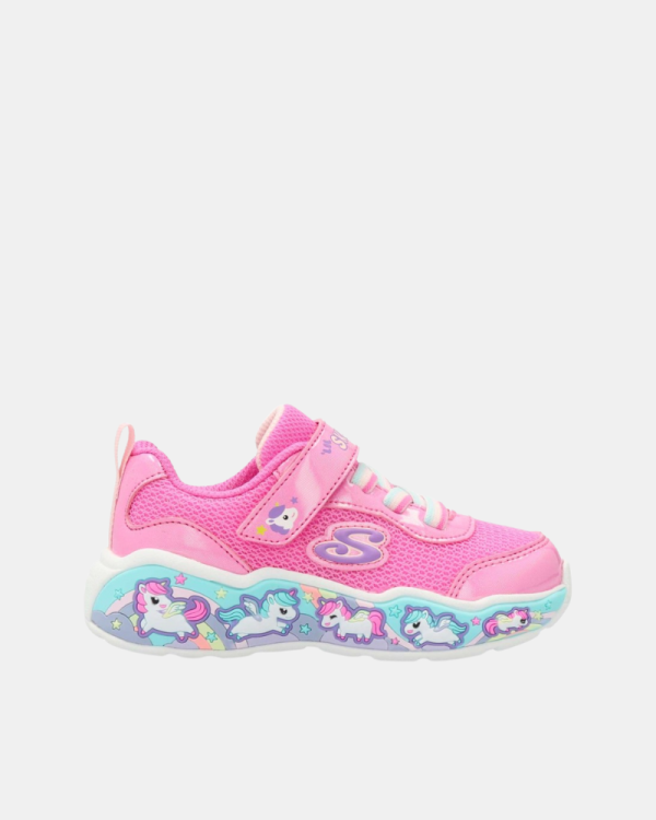  Zapatillas Infantil SKECHERS Rosa 303158N PLAY SCENE FUN SQUAD