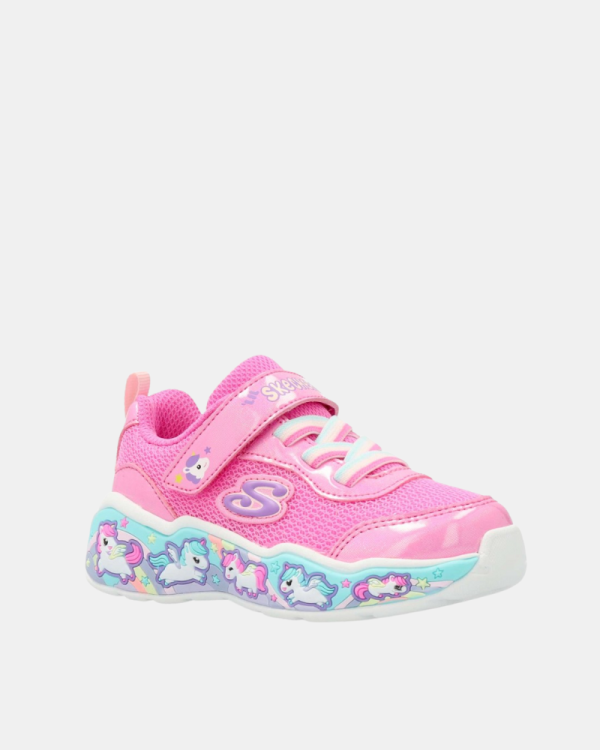 Sapatilhas Infantil SKECHERS Rosa 303158N PLAY SCENE FUN SQUAD