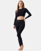  Pantalones Leggins Mujer GUESS Negro O5BB02 K1800