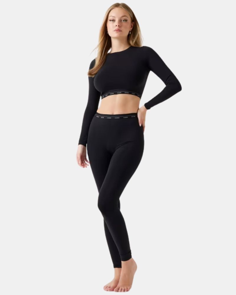  Pantalones Leggins Mujer GUESS Negro O5BB02 K1800